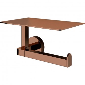 Держатель туалетной бумаги WASSERKRAFT ASPHE K-77725 с полочкой для телефона