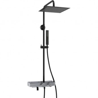 Душевой комплект с термостатическим смесителем WASSERKRAFT A114.162.218.CB THERMO