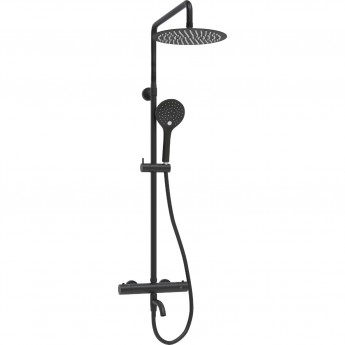 Душевой комплект с термостатическим смесителем WASSERKRAFT THERMO A288.258.078.BM