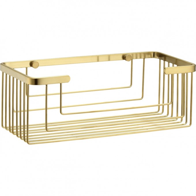 Полка металлическая WASSERKRAFT K-711BRUSHED GOLD K-711BG