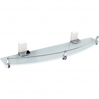 Полка стеклянная WASSERKRAFT LEINE K-5044WHEITE