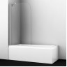 Шторка для ванны 80 см WASSERKRAFT LEINE 35P01-80 Fixed