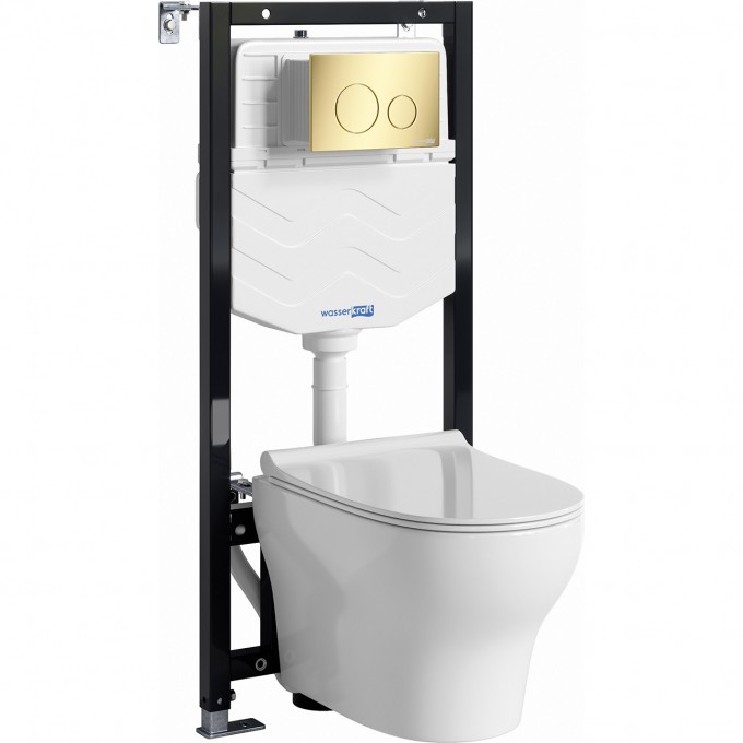Система инсталяции с унитазом WASSERKRAFT ALLER 10TLT.010.ME.PG02.H001