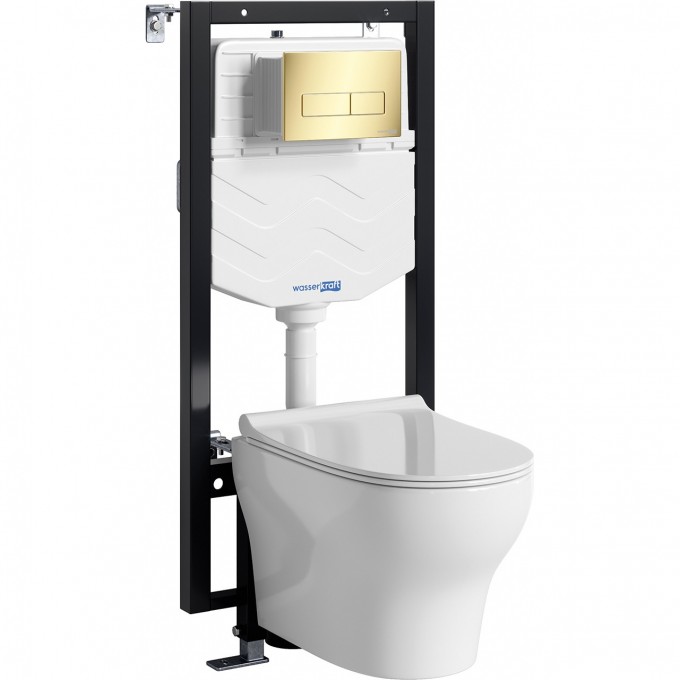 Система инсталяции с унитазом WASSERKRAFT VILS 56TLT.010.ME.PG03.H001