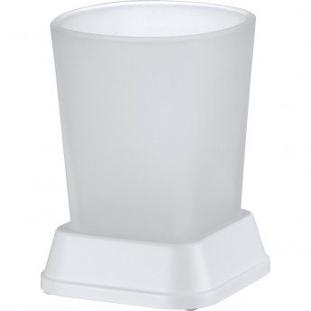 Стакан для зубных щеток WASSERKRAFT AMPER K-5428WHITE