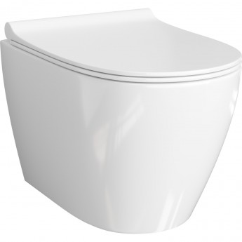 Унитаз с крышкой WASSERKRAFT MINDEL 2 в 1