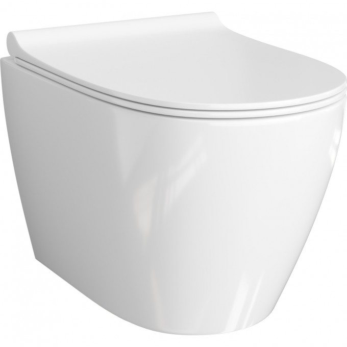 Унитаз с крышкой WASSERKRAFT MINDEL 2 в 1 H002.E034