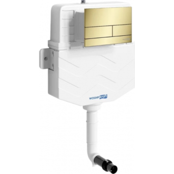 Встраиваемый смывной бачок WASSERKRAFT ALLER 10TLT.031.ME.RG04